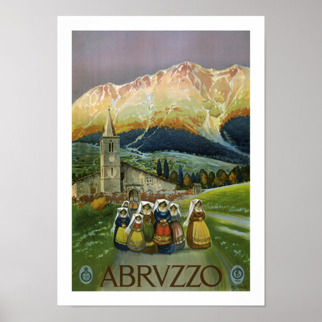 Affiches Abruzzo (Devant)