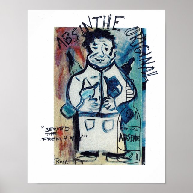 AFFICHES ABSINTHE (Devant)