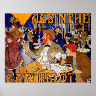 Affiches Absinthe vintage Berthelot