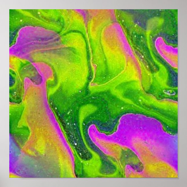 Affiches abstrait (Devant)