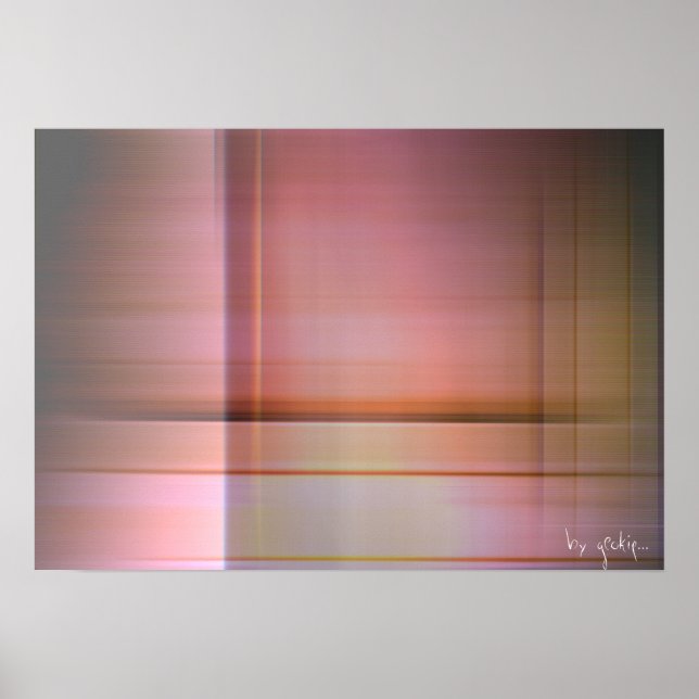 Affiches abstrait (Devant)