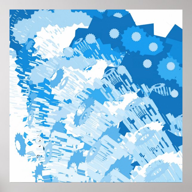 Affiches Abstrait #008 (Devant)