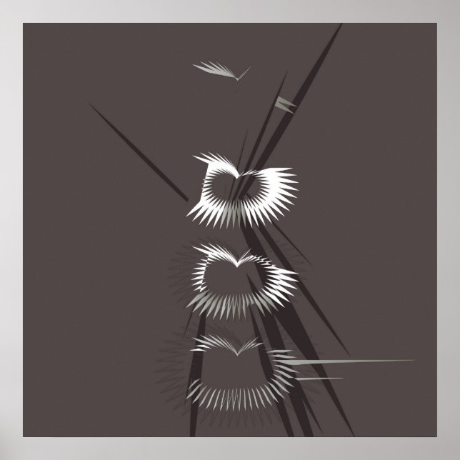 Affiches Abstrait #297 (Devant)