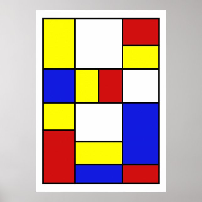 Affiches Abstrait #378 (Devant)