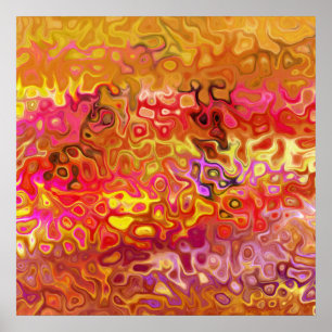 AFFICHES ABSTRAIT 46,5 °C