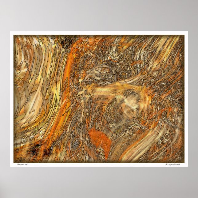 Affiches Abstrait #57 (Devant)