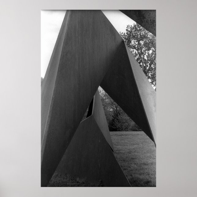 Affiches Abstrait no 1 (Devant)