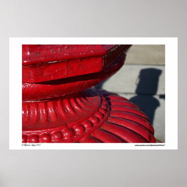 Affiches Abstrait rouge (Devant)