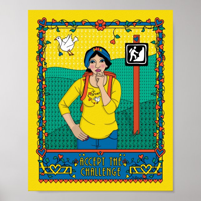 Affiches Acceptez L'Affiche Challenge_B_8x10 (Devant)