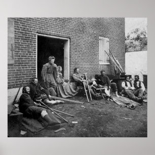 Affiches Accidents de guerre civile, 1864