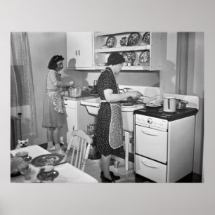 Affiches Accueil Cuisine : 1942