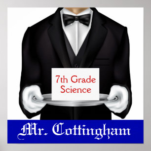 Affiches Accueil de la classe de l'enseignant de l'école - 