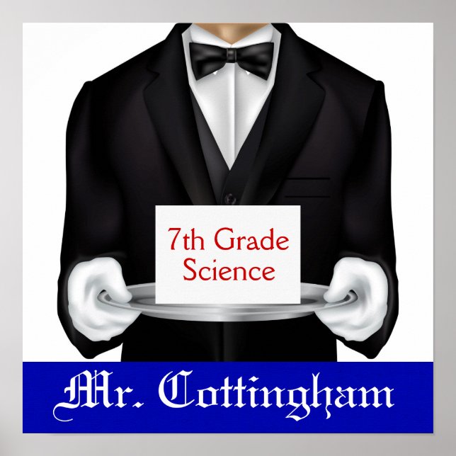 Affiches Accueil de la classe de l'enseignant de l'école -  (Devant)