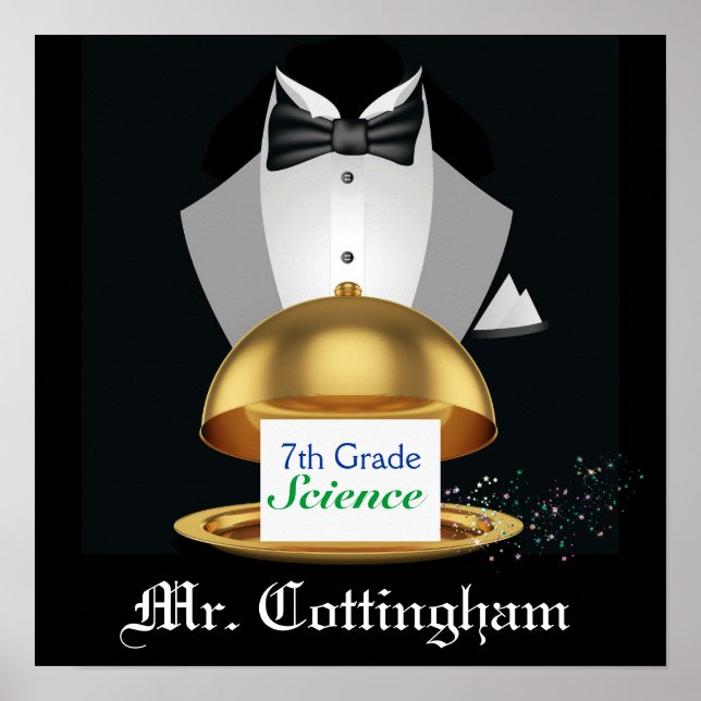 Affiches Accueil de la classe de l'enseignant de l'école -  (Devant)