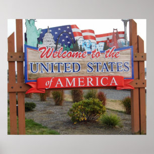 Affiches Accueil vers les Etats-Unis
