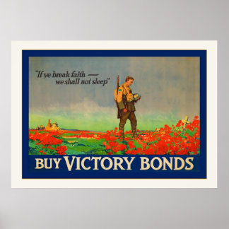 Affiches Acheter des obligations de victoire ~ Vintage Worl