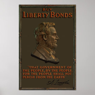Affiches Achetez les liens de liberté -- Abraham Lincoln
