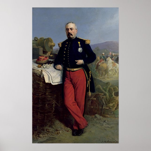 Affiches Achille Bazaine 1867 (Devant)