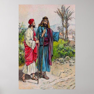 Affiches Actes 11:19-26 Barnabas amène Saul à Antioche