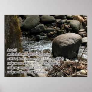 Affiches Actes 2:17 Promesses