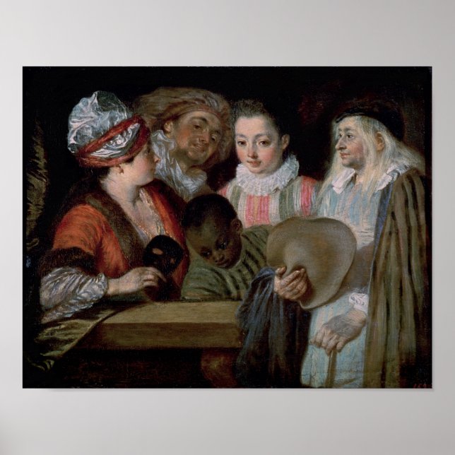 Affiches Acteurs du Théâtre Français, c.1714-15 (Devant)