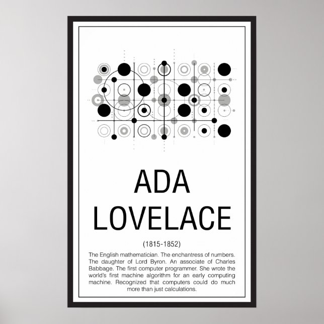 Affiches Ada Lovelace (Devant)