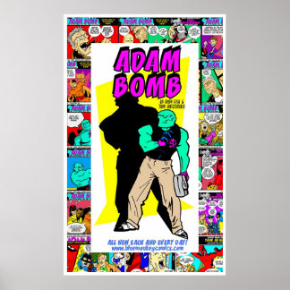 Affiches Adam Bomb Daily Adventures Un An Anniversaire!