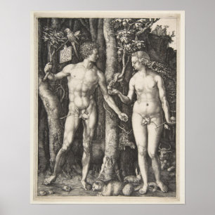 Affiches Adam et Eve, 1504