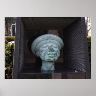 Affiches Adam - Sculpture sur la tombe de Rudolf Hausner
