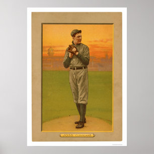 Affiches Addie Joss Cleveland Baseball 1911