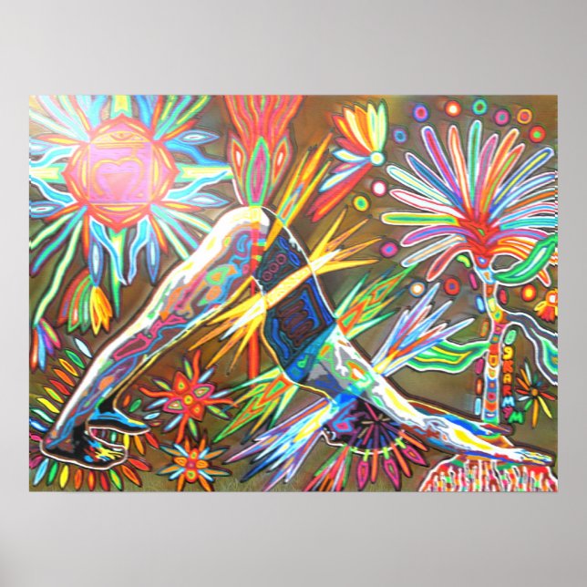 Affiches adho mukha svanasana numérique 2010 (Devant)