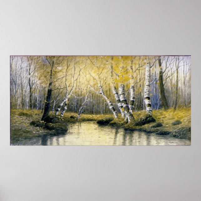 Affiches Adirondack Birches (Devant)