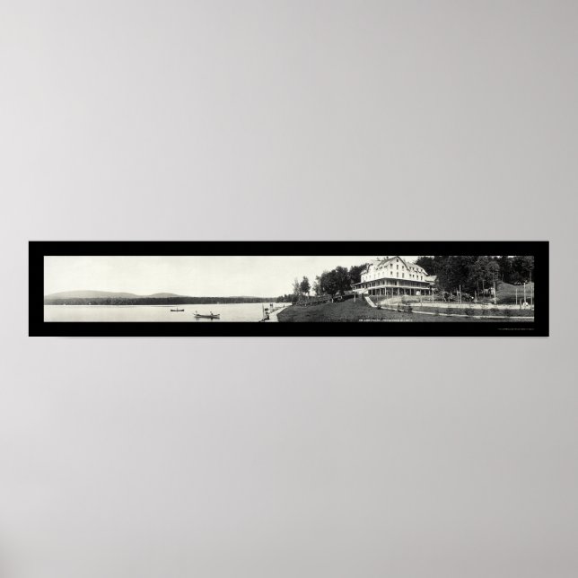 Affiches Adirondack Fulton Chain Photo 1911 (Devant)