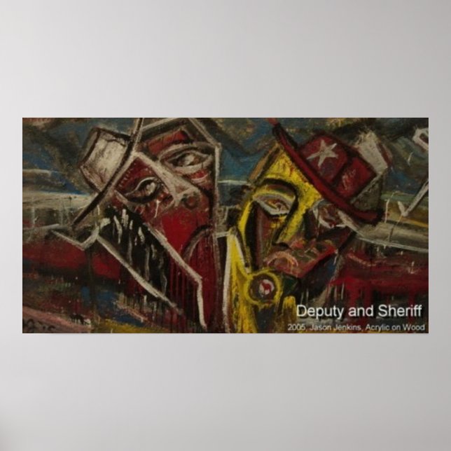 Affiches adjoint et sherrif (Devant)