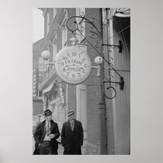 Affiches Administration de la sécurité vintage