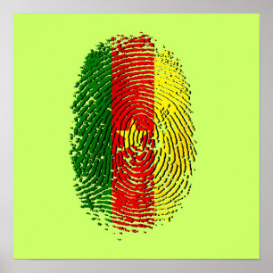 Affiches ADN 100% du Cameroun du Cameroun canerounais