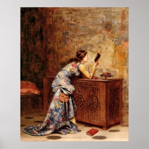 Affiches Adolphe Alexandre Lesrel captivé