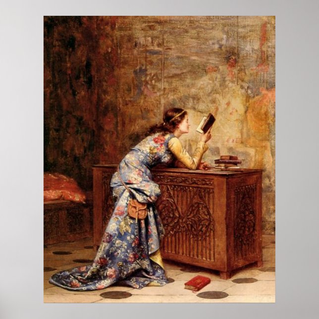 Affiches Adolphe Alexandre Lesrel captivé (Devant)