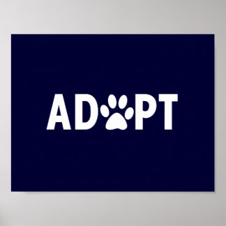 Affiches Adopter