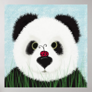 Affiches Adorable Ours Panda