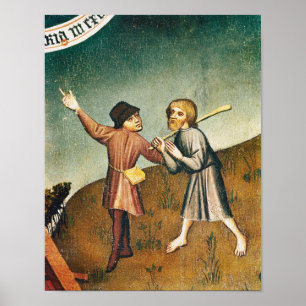 Affiches Adoration des Magi, détail de