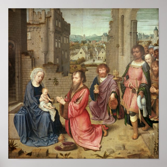 Affiches Adoration des rois, 1515 (Devant)