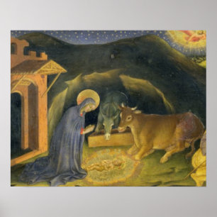 Affiches Adoration du Retable Magi; prédel à gauche