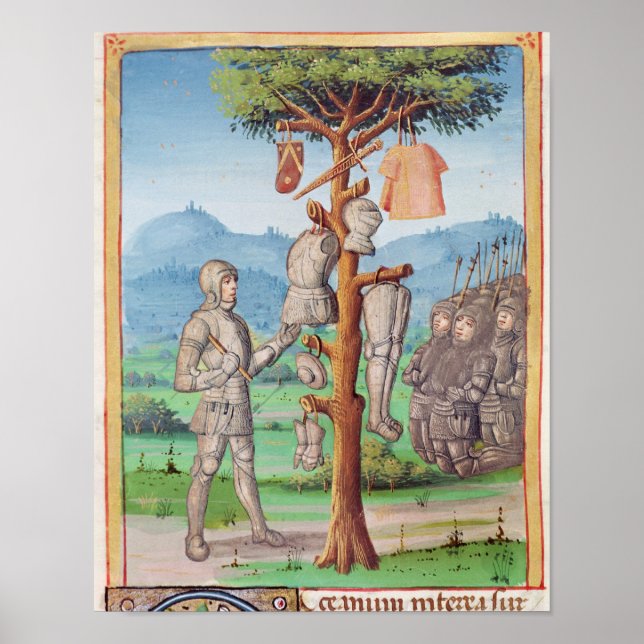 Affiches Aeneid' de Virgil avec un commentaire de (Devant)