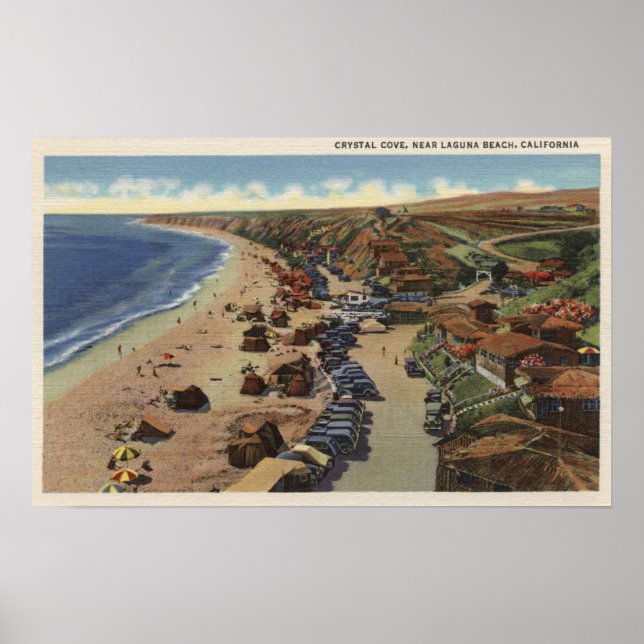 Affiches Aérien de Crystal Cove (Devant)