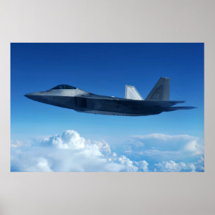 Affiches Aéronefs de Raptor F-22