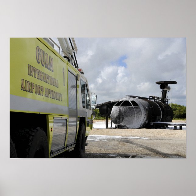 Affiches Aéroport WONPAT de Guam (Devant)