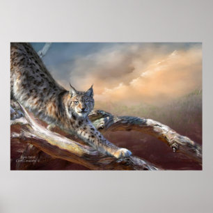 Affiches Affiche/copie d'art d'esprit de Lynx