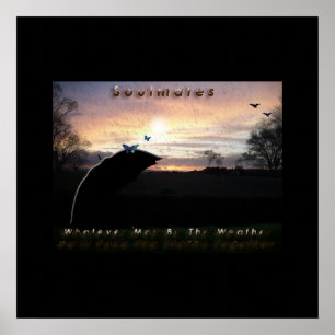 Affiches "Affiche de temps orageux de Soulmates " *