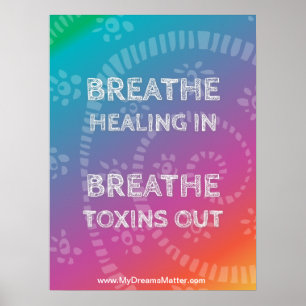 Affiches Affirmation Positive Manifest Santé corporelle par